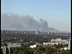 911 World Trade Center attack Stock Footage