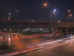 Junction at Rama 4th Stock Footage