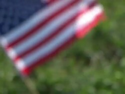 HD: American flag Stock Footage