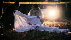 Crime scene investigation Stock Footage