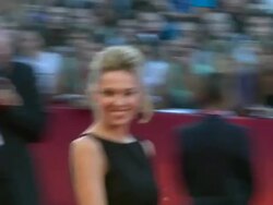 Lucia Kopacikova, Iris Cekus at the Opening Night/Black Swan Premiere: 67th Venice Film Festival at Venice . (Footage by WireImage Video/GettyImages) Stock Footage