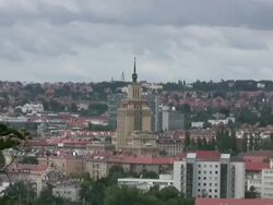 Soviet Stalin Style Architecture, Zoom Out Stock Footage