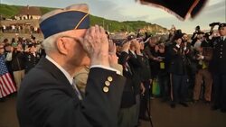 US veterans attend sunrise ceremony to mark DDay landing News Clip