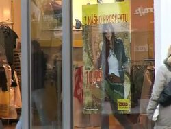 CLEAN: Euro sends Slovak shoppers to border malls News Clip