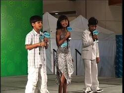Slumdog child actors perform at mall opening for charity News Clip