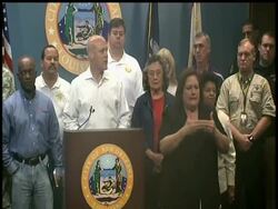 The mayor of New Orleans is warning residents that the city isn't out of the woods yet with tropical Storm Lee and says between 15 and 20 inches of rain may fall on certain areas. (Sept. 3) News Clip