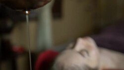 Relaxing body and mind Stock Footage