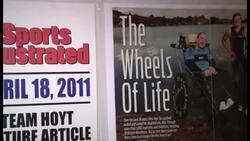 Father and son team, Dick and Rick Hoyt are about to run their 31st Boston Marathon. It's a feat made more remarkable by the fact that Rick has cerebral palsy and uses a wheelchair. News Clip