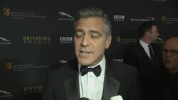 George Clooney slams British newspaper over article claiming his fiancee's mother disapproves of the impending marriage News Clip