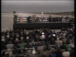 Memorial at Kennedy Space Center for Columbia astronauts News Clip