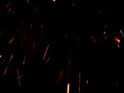 Sparkle Rain at night Stock Footage