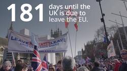 Countdown to Brexit: 181 days until Britain leaves the EU News Clip