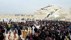 CLEAN : Jerusalem patriarch attends pilgrimage to News Clip