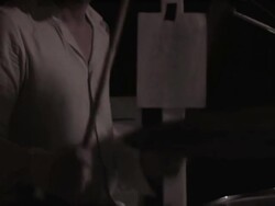 MS TD TU Shot of Japanese Rock band playing on stage / Taipei, Taiwan, China Stock Footage