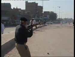 WRAP Tear gas and arrests at Karachi demo; lawyers protest in Islamabad News Clip