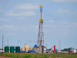 Fracking Oklahoma Stock Footage