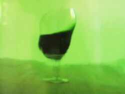 Green Bottle Stock Footage