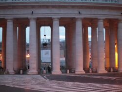 General views Around Vatican City Stock Footage