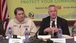 Progress report as US begins to ramp up its efforts to help combat Ebola outbreak News Clip