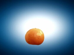 tangerine Explosion Stock Footage