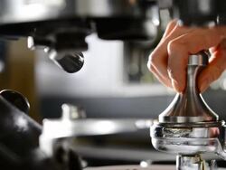 Making coffee Stock Footage