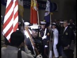 SOUTH KOREA: KOREAN WAR VETERANS CEREMONY (V) News Clip