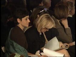 FRANCE: PARIS: PRET A PORTER FASHION SHOW: MONTANA COLLECTION News Clip