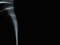 HD: Candle Smoke Stock Footage