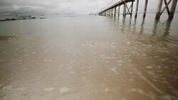 Sorrento bay, Mornington Peninsula, Victoria, Australia Stock Footage