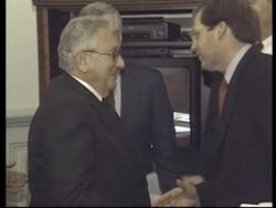 USA: HENRY KISSINGER KOSOVO SPEECH News Clip