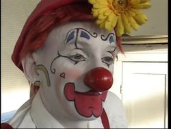 Clowns attend annual church service News Clip
