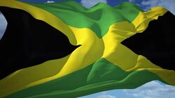 Jamaica Flag Stock Footage