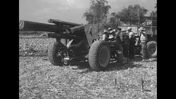 Franco-Vietnamese forces engage in Operation Meduse against Viet Minh forces in the First Indochinese War News Clip