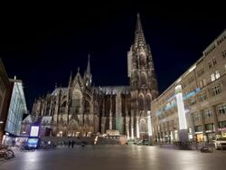 Cologne Cathedral Stock Footage