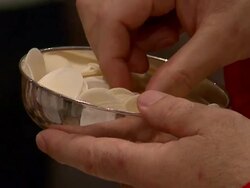 HD: Giving host Stock Footage