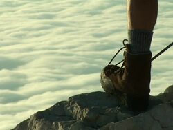 HD: Mountain Hiking Stock Footage