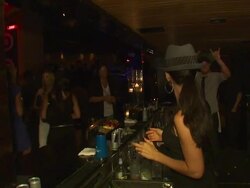 ATMOSPHERE: Party at the Target And Enrique Iglesias Celebrate Launch Of His New Album 'Euphoria' at Hollywood CA. (Footage by WireImage Video/GettyImages) Stock Footage