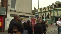 Anti-austerity protests held as the Conservative party conference begins in Manchester News Clip