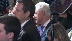 Hillary Clinton meeting suporters after defeat News Clip