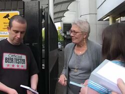 SIGHTED: Vanessa Redgrave Stock Footage