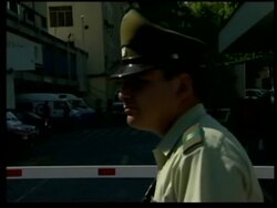 Supporters pray for Pinochet's recovery plus hospital scenes News Clip