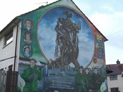 Sectarian murals in Belfast News Clip
