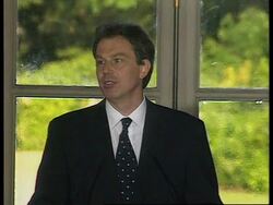 FRANCE: BRITAIN'S PRIME MINISTER TONY BLAIR MEETS PRESIDENT CHIRAC News Clip