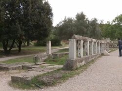 Greek Agora, Athens, Greece Stock Footage