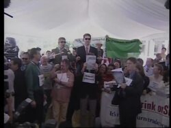 Non-governmental groups rally at summit News Clip