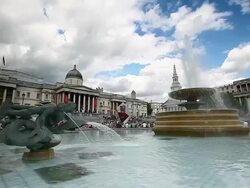 National Gallery London Stock Footage