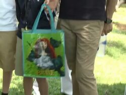 Willow Bay, Bob Iger at 23rd Annual 'A Time For Heroes' Celebrity Picnic Benefiting The Elizabeth Glaser Pediatric AIDS Foundation  Stock Footage