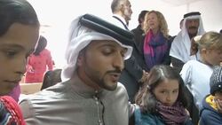 Bahraini prince opens education complex at Syrian refugee camp News Clip