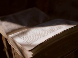 Ancient book Stock Footage