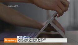 Have Microsoft Shares Gone Too Far Too Fast? News Clip